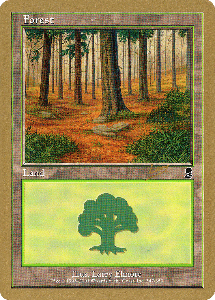 Forêt — World Championship Decks 2002 — Magic: The Gathering