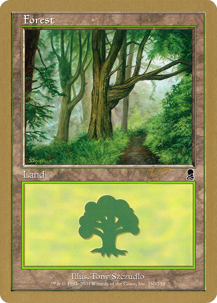 Forest — World Championship Decks 2002 — Magic: The Gathering