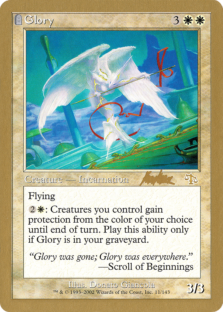Glory — World Championship Decks 2002 — Magic: The Gathering