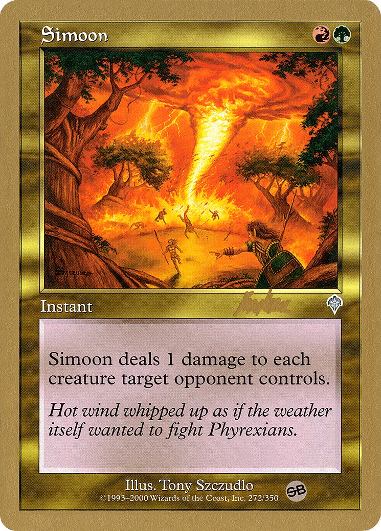 Simoon — World Championship Decks 2002 — Magic: The Gathering