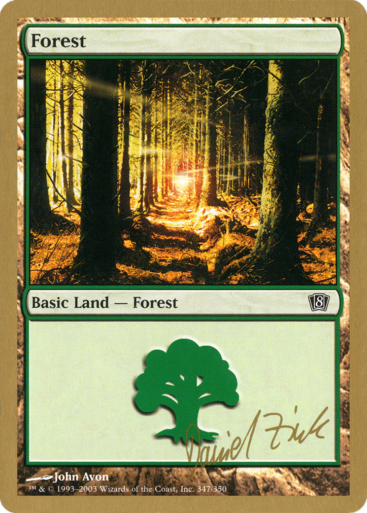 Forest — World Championship Decks 2003 — Magic: The Gathering