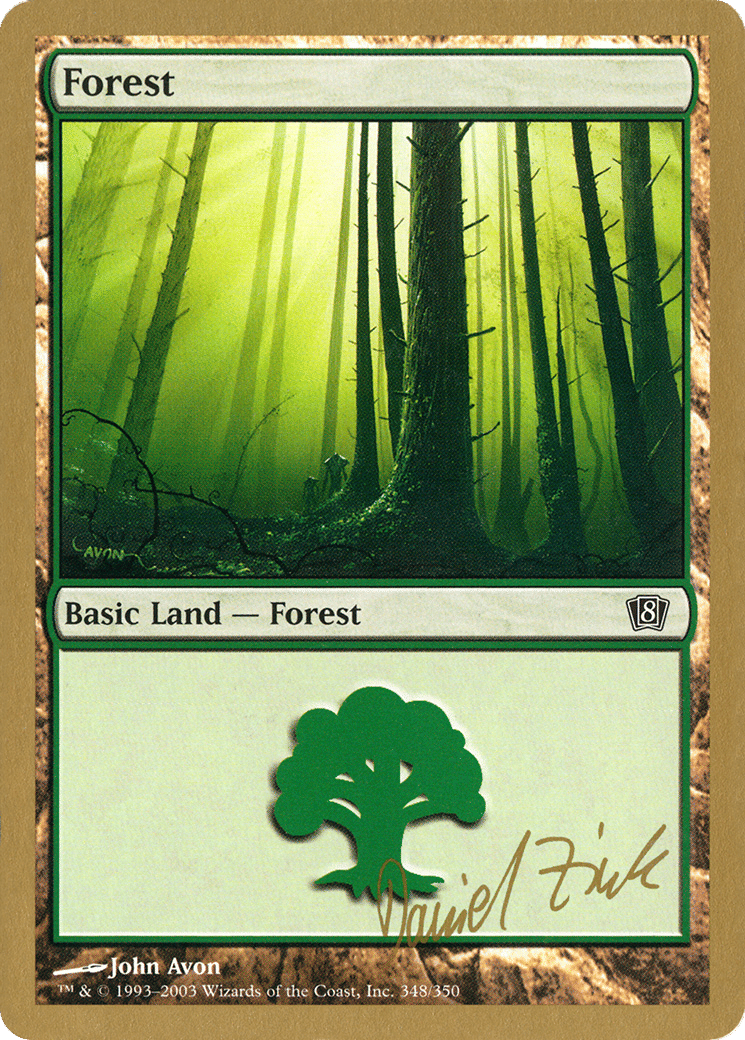 Forest — World Championship Decks 2003 — Magic: The Gathering