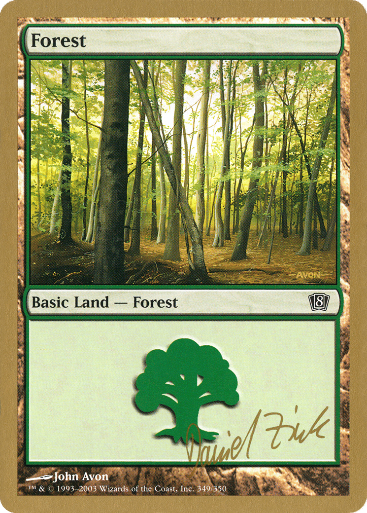 Forest — World Championship Decks 2003 — Magic: The Gathering