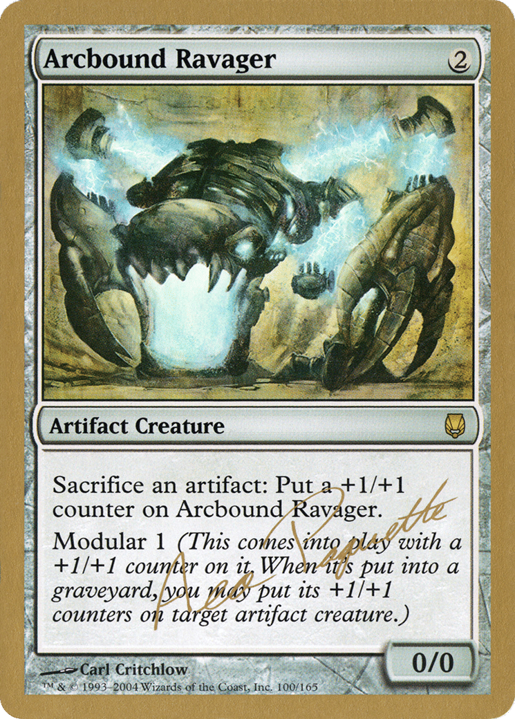 Arcbound Ravager — World Championship Decks 2004 — Magic: The Gathering