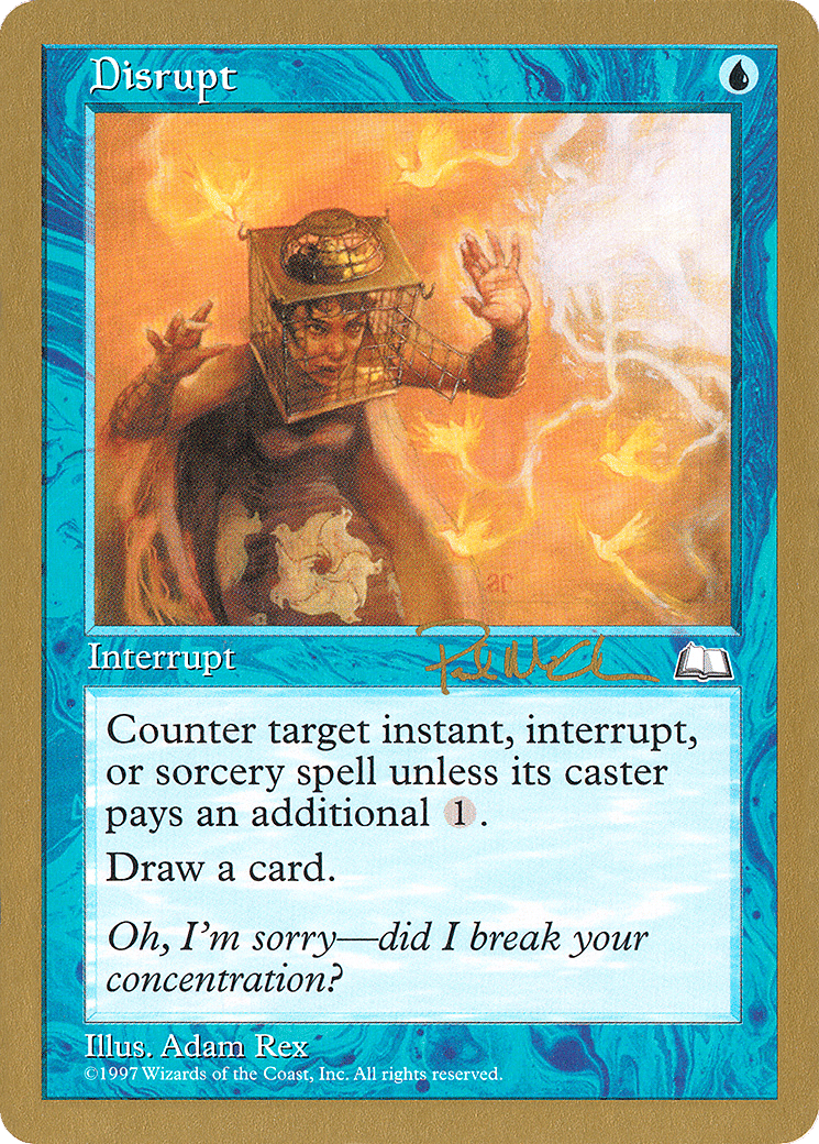 Disrupt — World Championship Decks 1997 — Magic: The Gathering