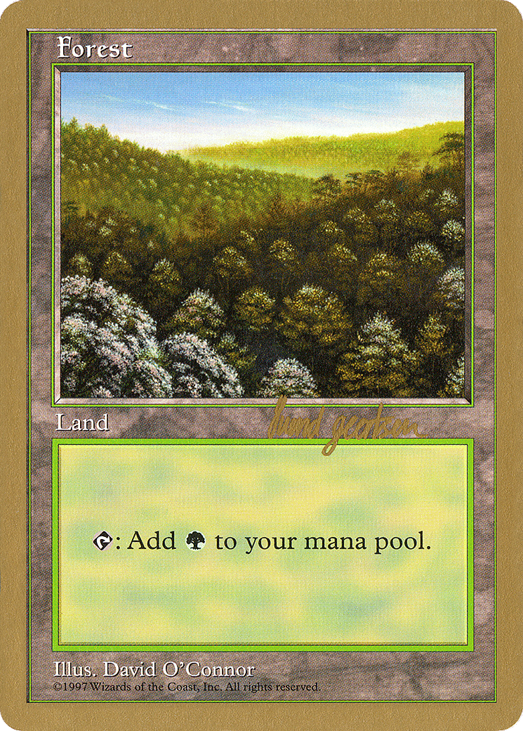Forest — World Championship Decks 1997 — Magic: The Gathering