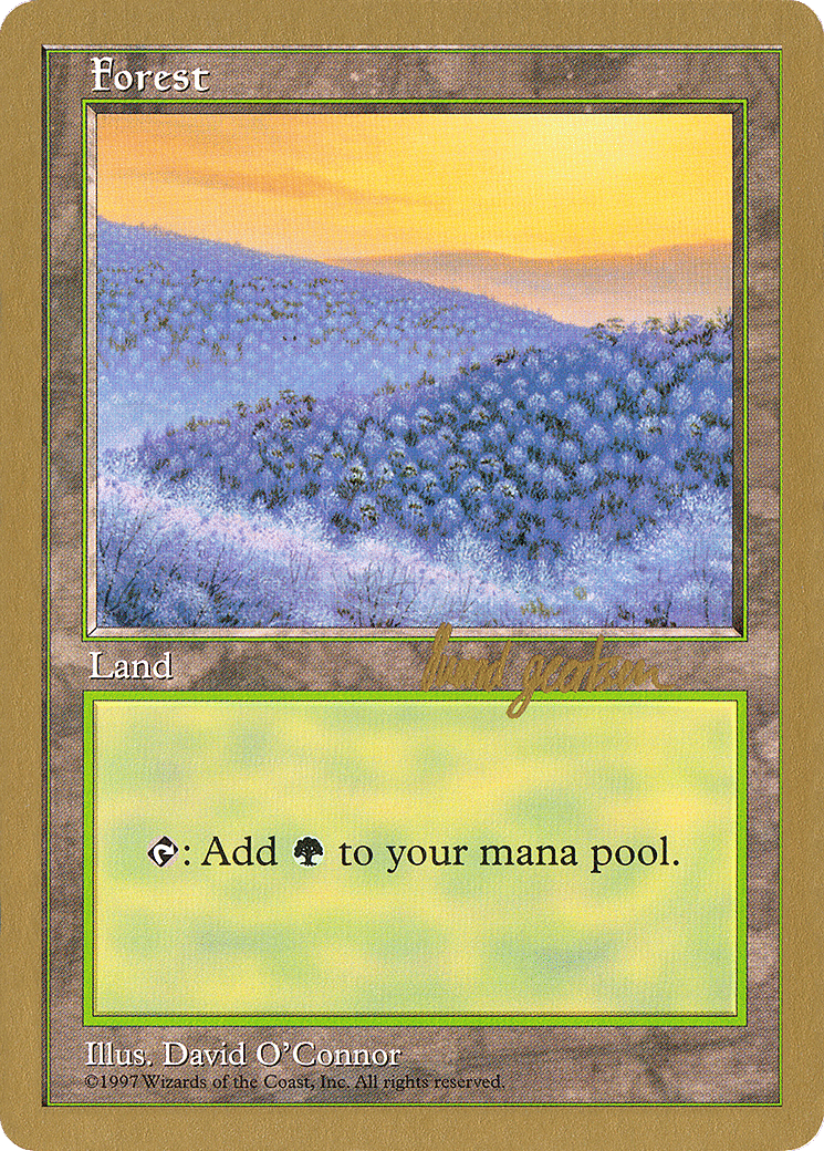 Forest — World Championship Decks 1997 — Magic: The Gathering