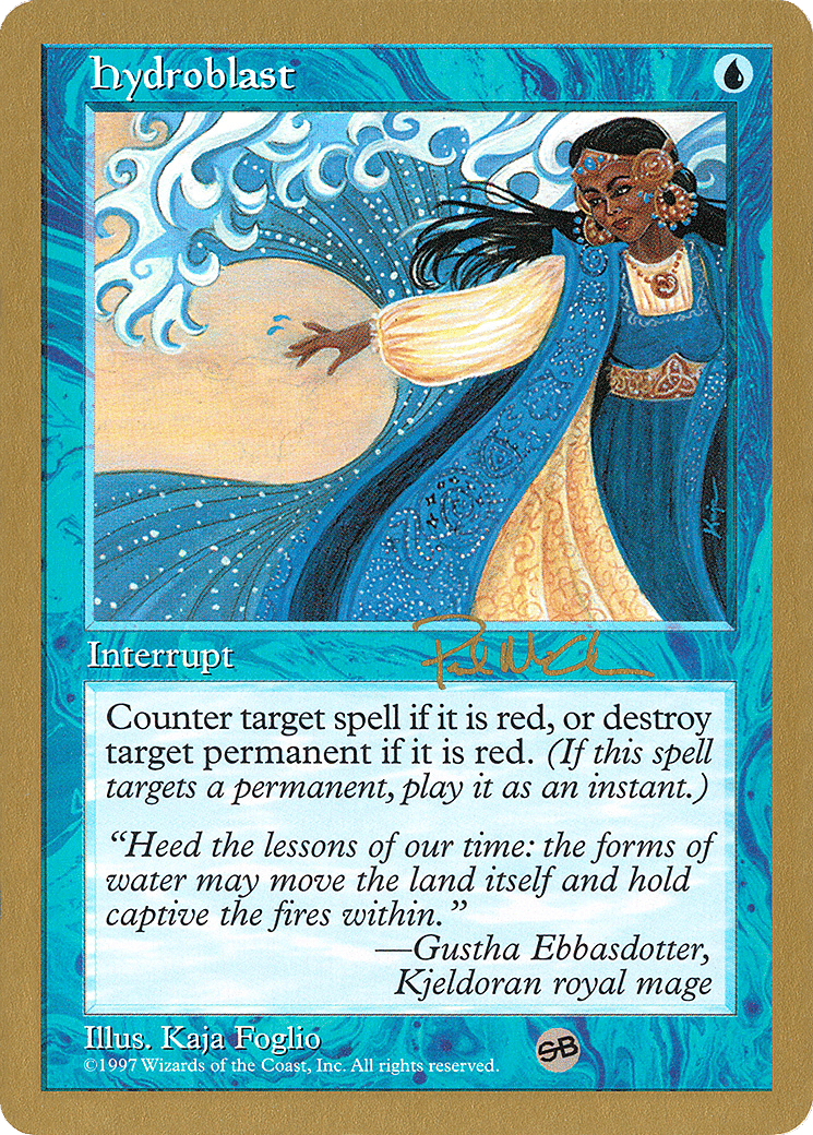 Hydroblast — World Championship Decks 1997 — Magic: The Gathering