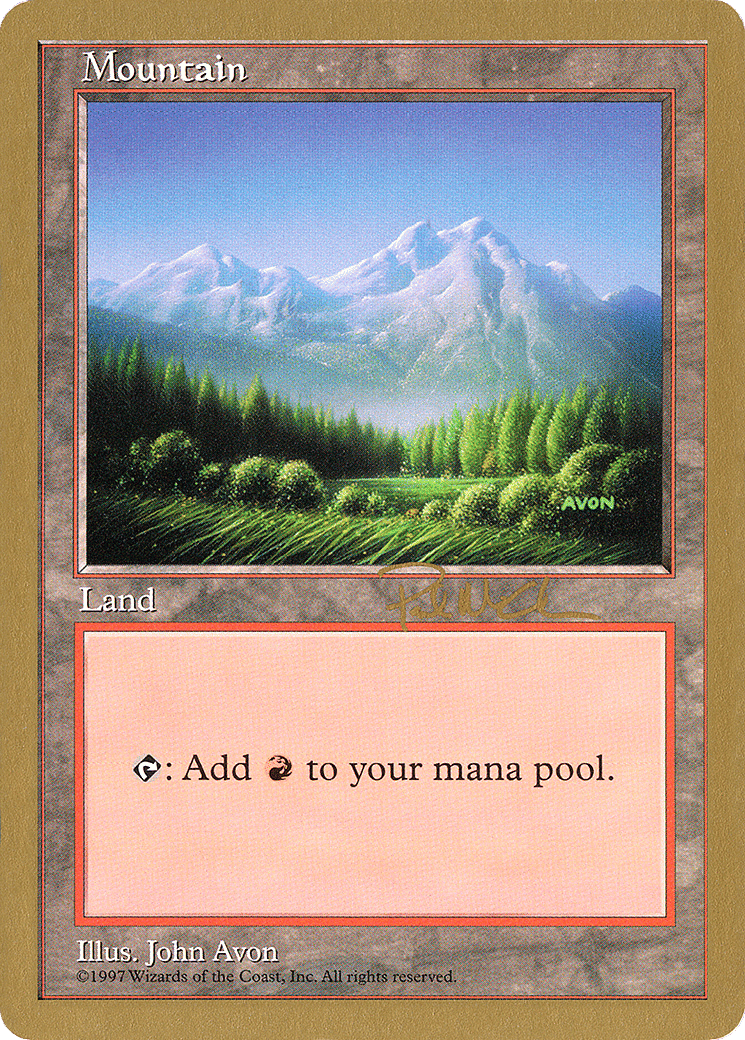 Mountain — World Championship Decks 1997 — Magic: The Gathering