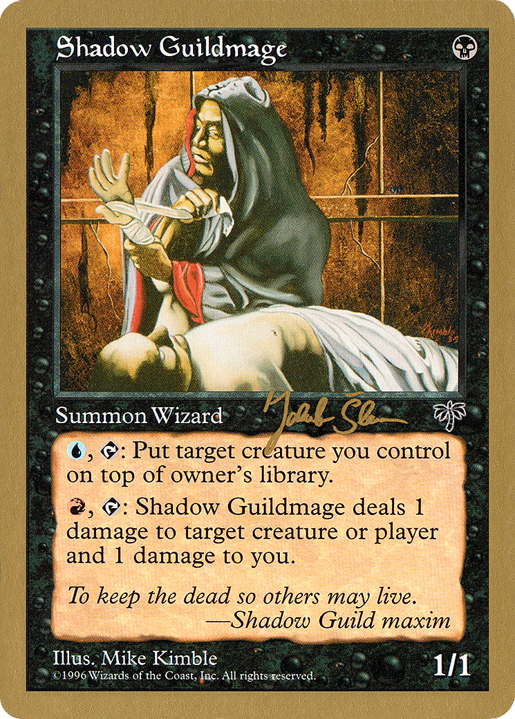 Ghildmage des Ombres from World Championship Decks 1997 - Magic: The Gathering