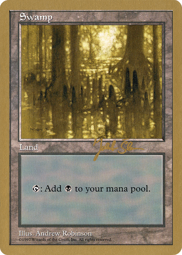 Swamp — World Championship Decks 1997 — Magic: The Gathering