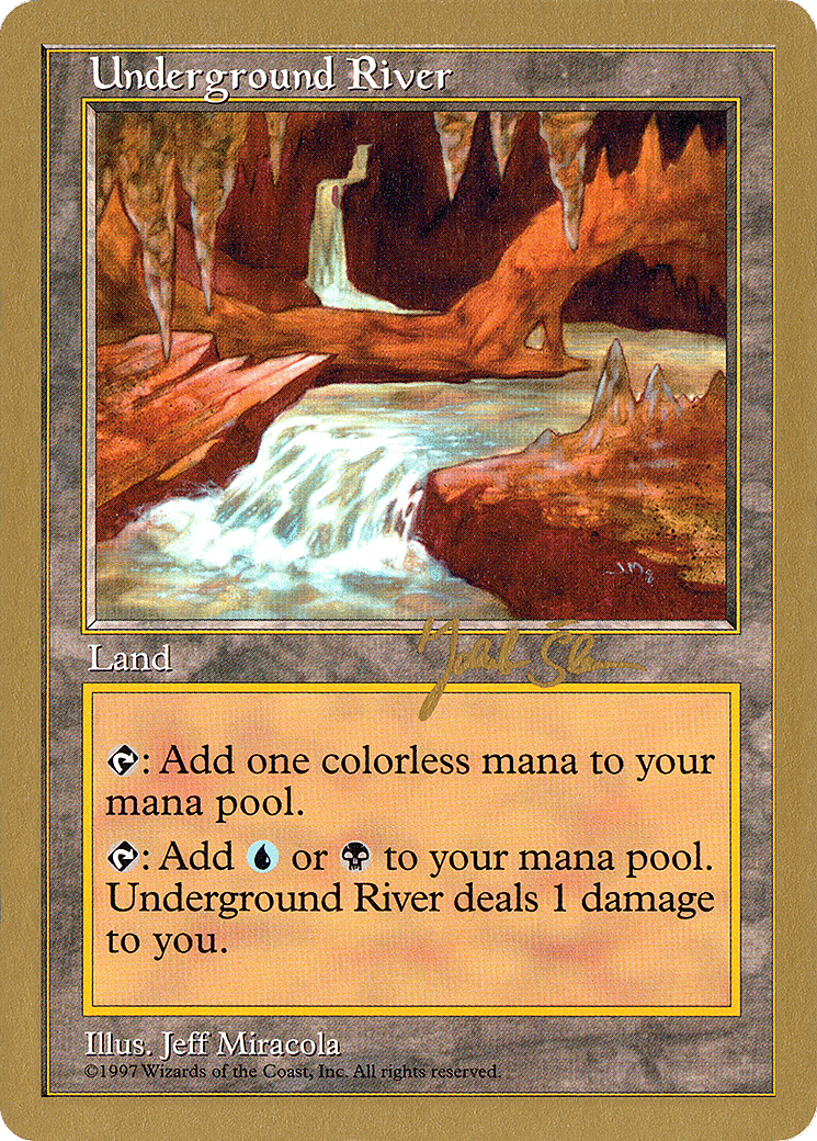Underground River — World Championship Decks 1997 — Magic: The Gathering