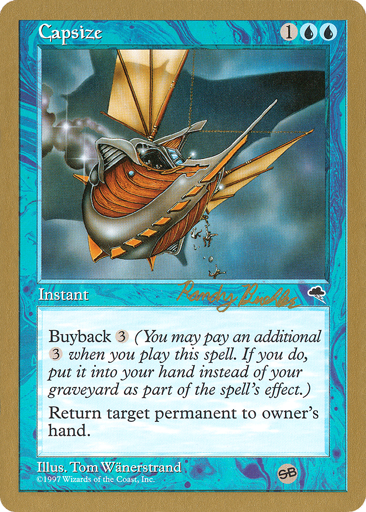 Capsize — World Championship Decks 1998 — Magic: The Gathering