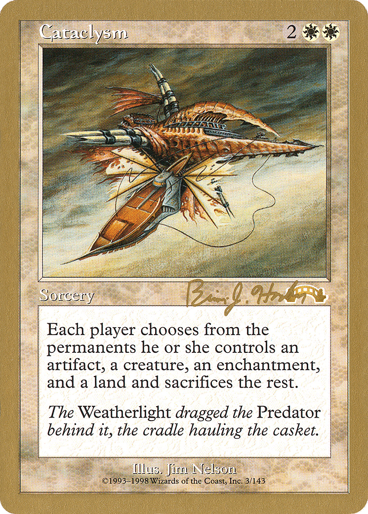 Cataclysm — World Championship Decks 1998 — Magic: The Gathering