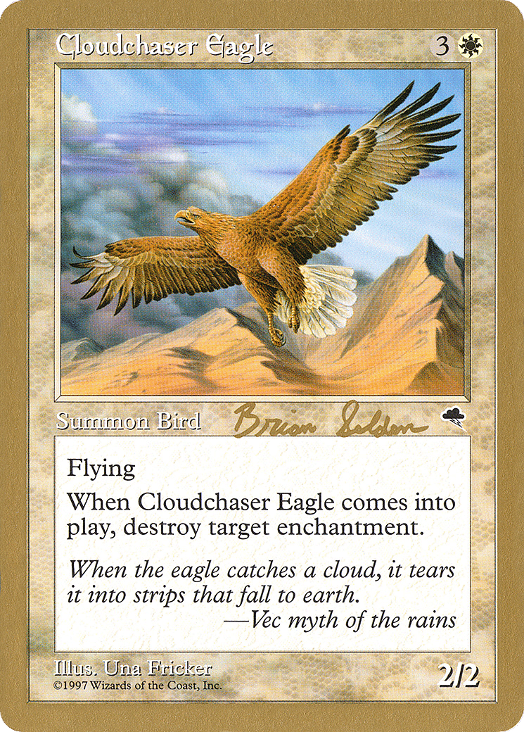 Cloudchaser Eagle — World Championship Decks 1998 — Magic: The Gathering
