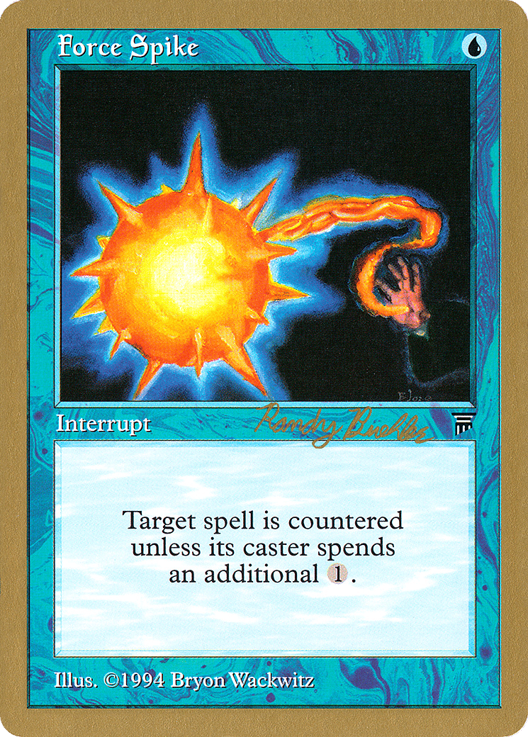 Force Spike — World Championship Decks 1998 — Magic: The Gathering
