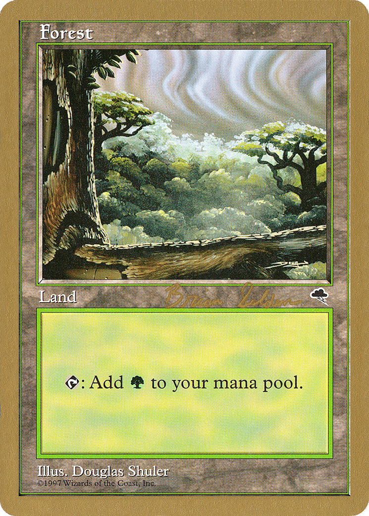 Forest — World Championship Decks 1998 — Magic: The Gathering