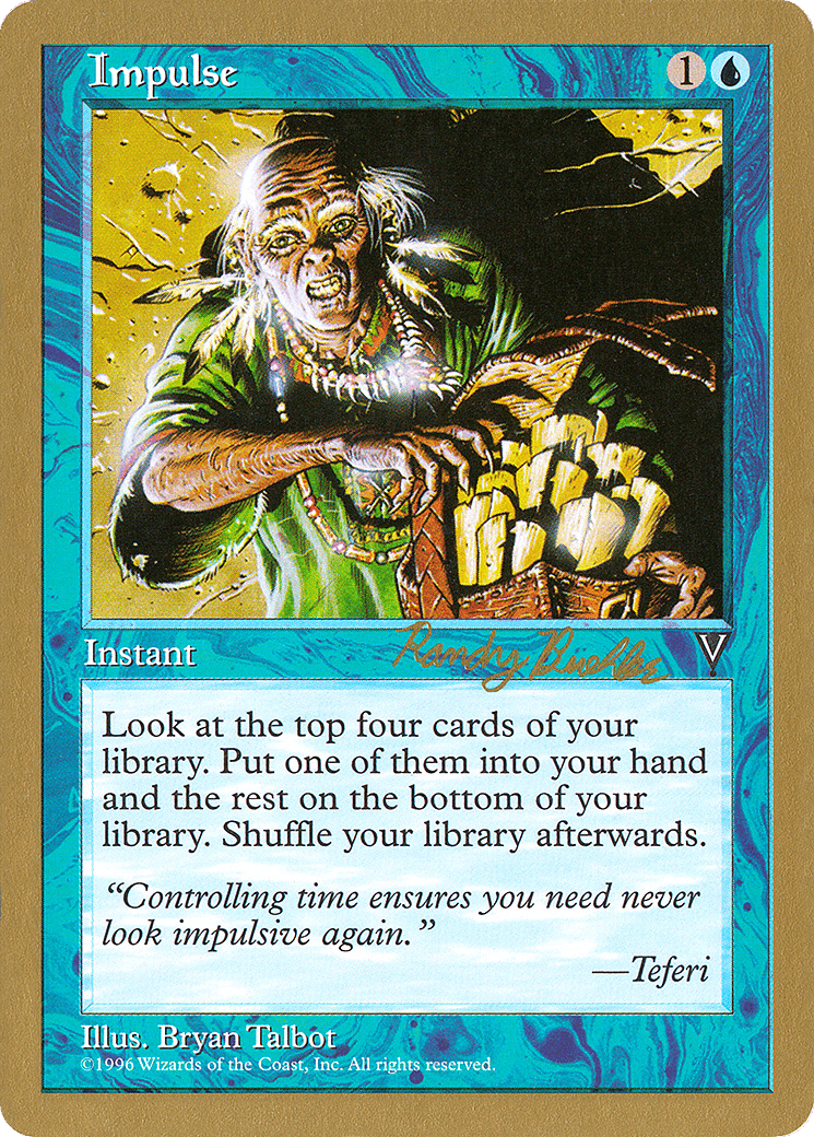 Impulse — World Championship Decks 1998 — Magic: The Gathering