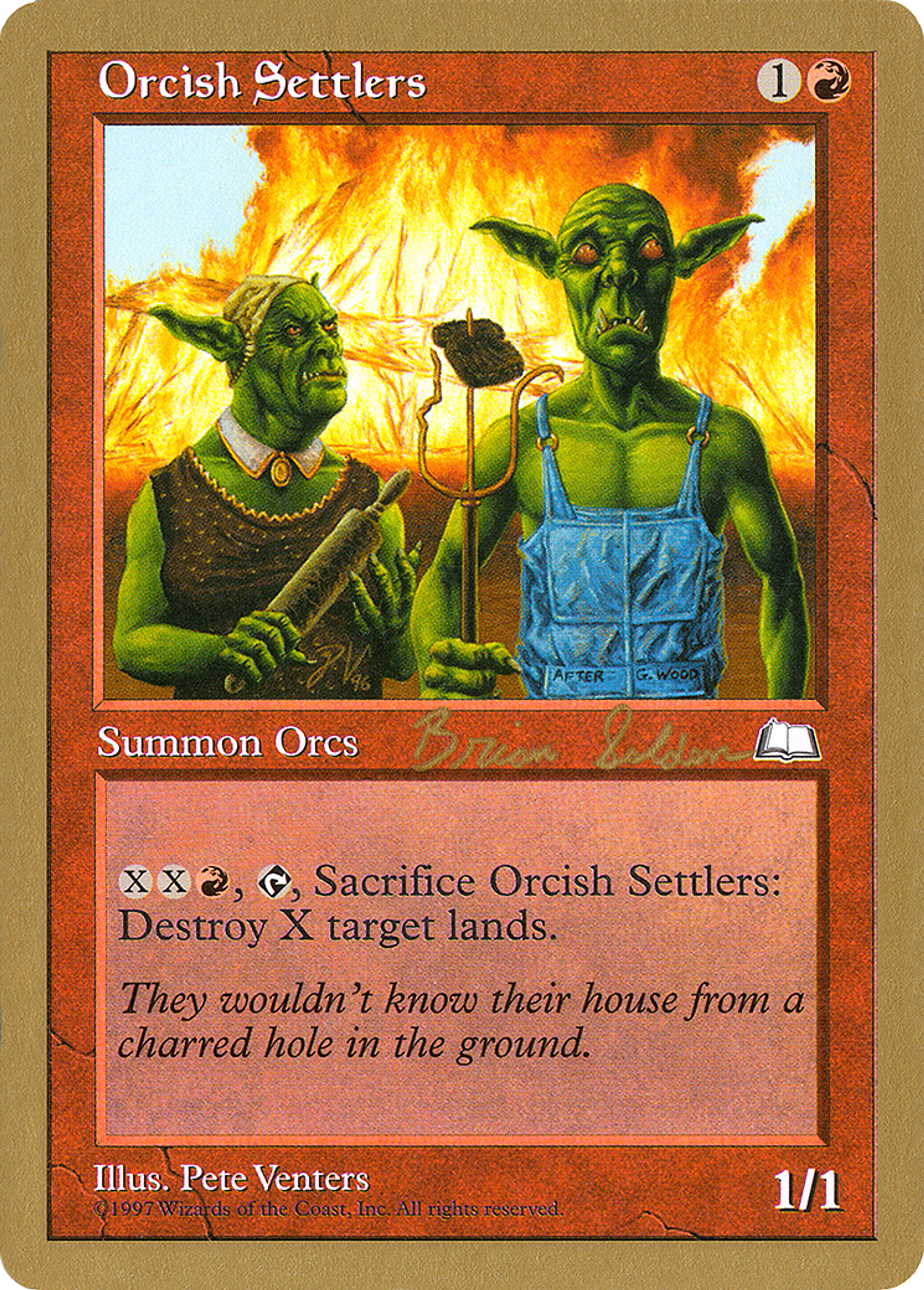 Colons orques — World Championship Decks 1998 — Magic: The Gathering