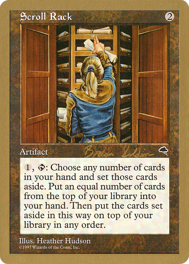 Scroll Rack — World Championship Decks 1998 — Magic: The Gathering