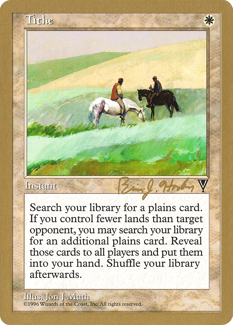 Tithe — World Championship Decks 1998 — Magic: The Gathering