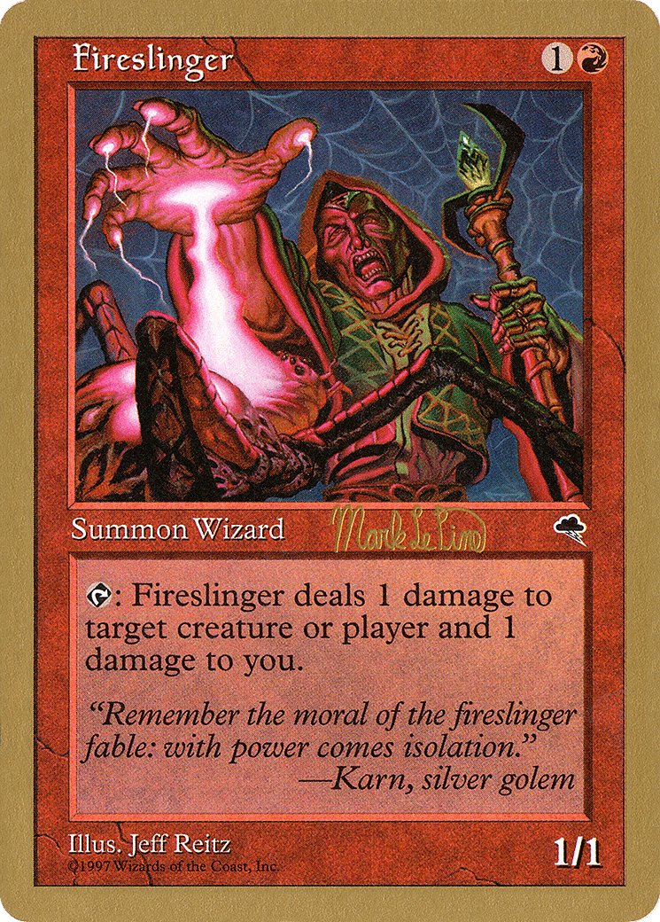 Fireslinger — World Championship Decks 1999 — Magic: The Gathering