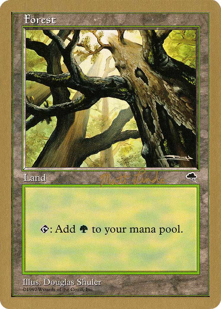Forêt — World Championship Decks 1999 — Magic: The Gathering