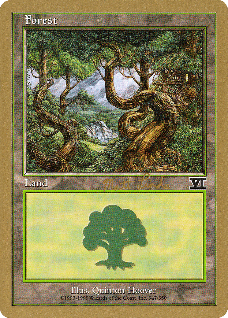 Forêt — World Championship Decks 1999 — Magic: The Gathering