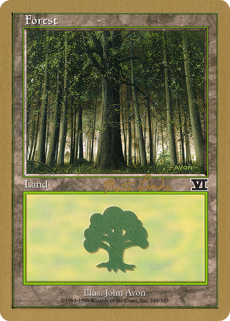 Forêt — World Championship Decks 1999 — Magic: The Gathering