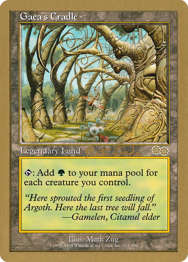 Gaea's Cradle — World Championship Decks 1999 — Magic: The Gathering