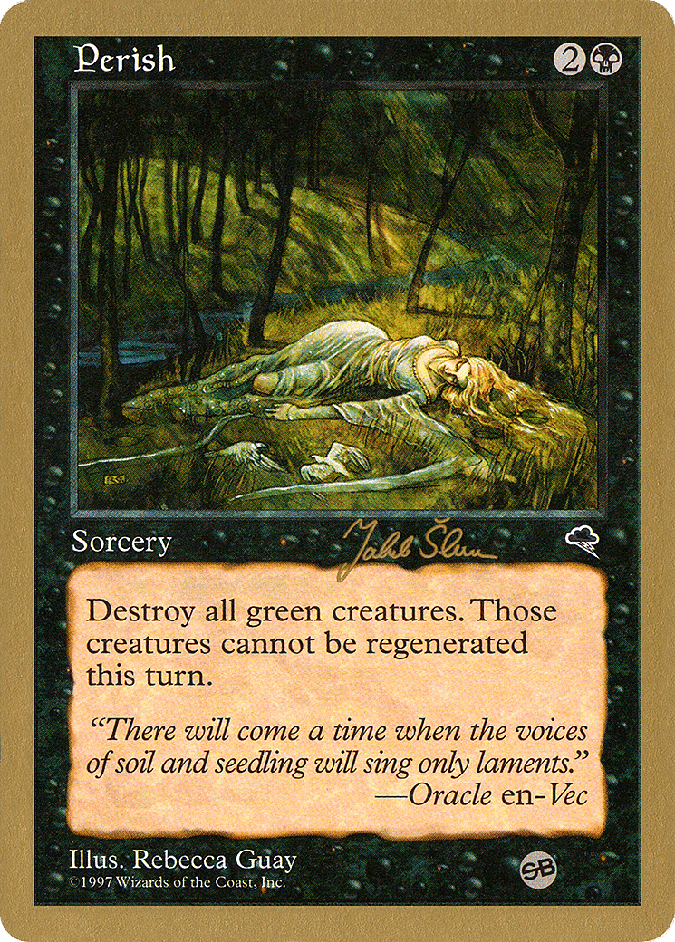Perish — World Championship Decks 1999 — Magic: The Gathering