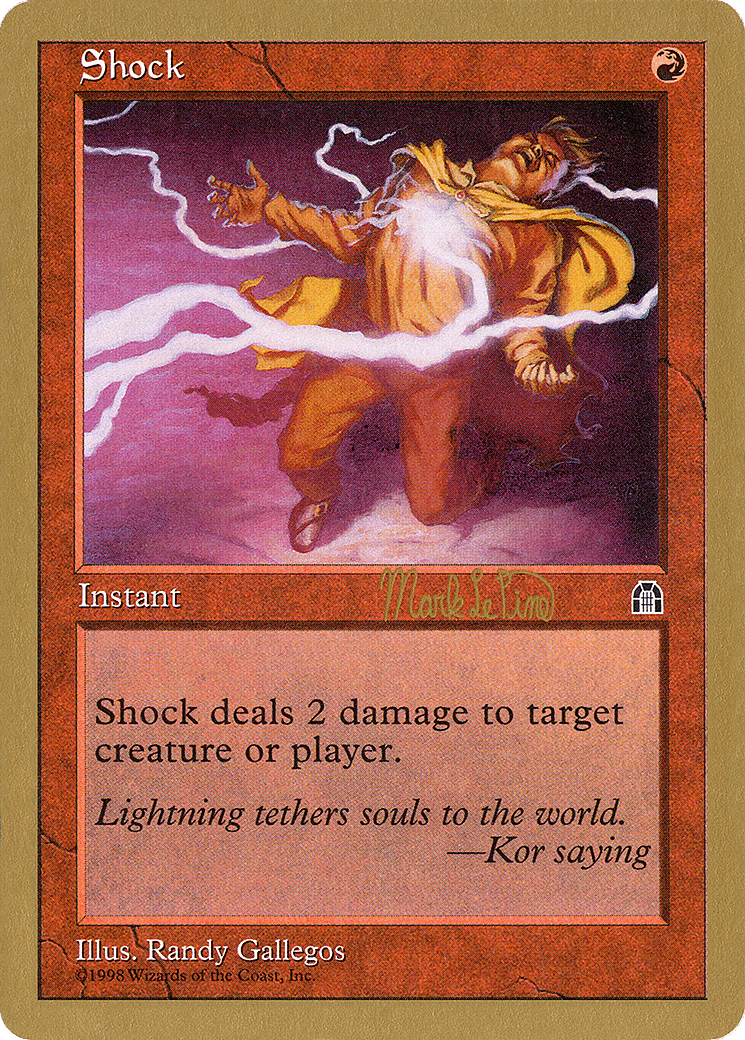 Shock — World Championship Decks 1999 — Magic: The Gathering