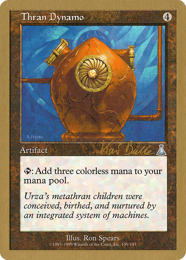 Thran Dynamo from World Championship Decks 1999 - Magic: The Gathering
