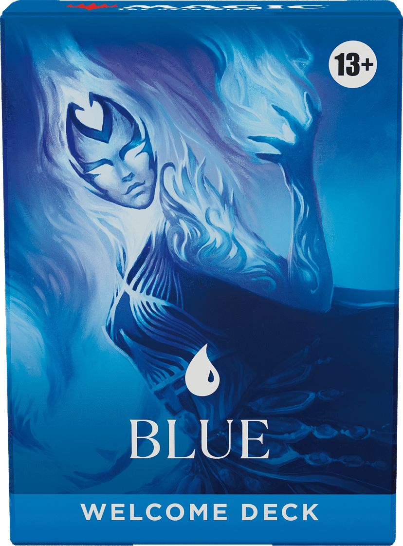 Welcome Deck 2024 Blue Deck from Duskmourn: House of Horror - Magic: The Gathering