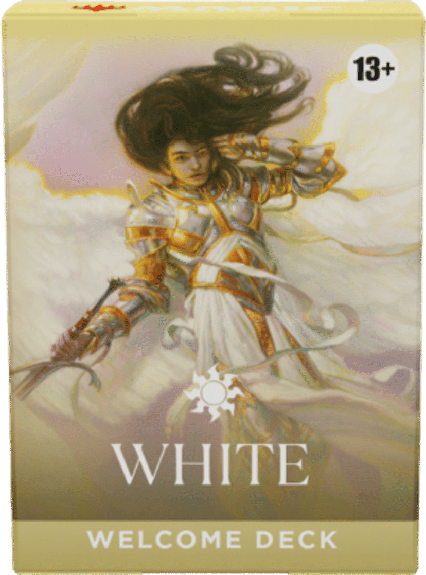 Welcome Deck 2024 White Deck from Duskmourn: House of Horror - Magic: The Gathering