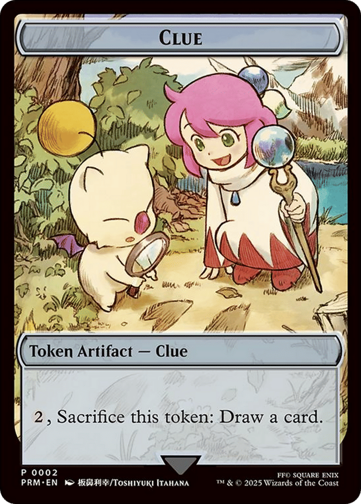 Clue — FIN Asia WPN Promo Tokens — Magic: The Gathering