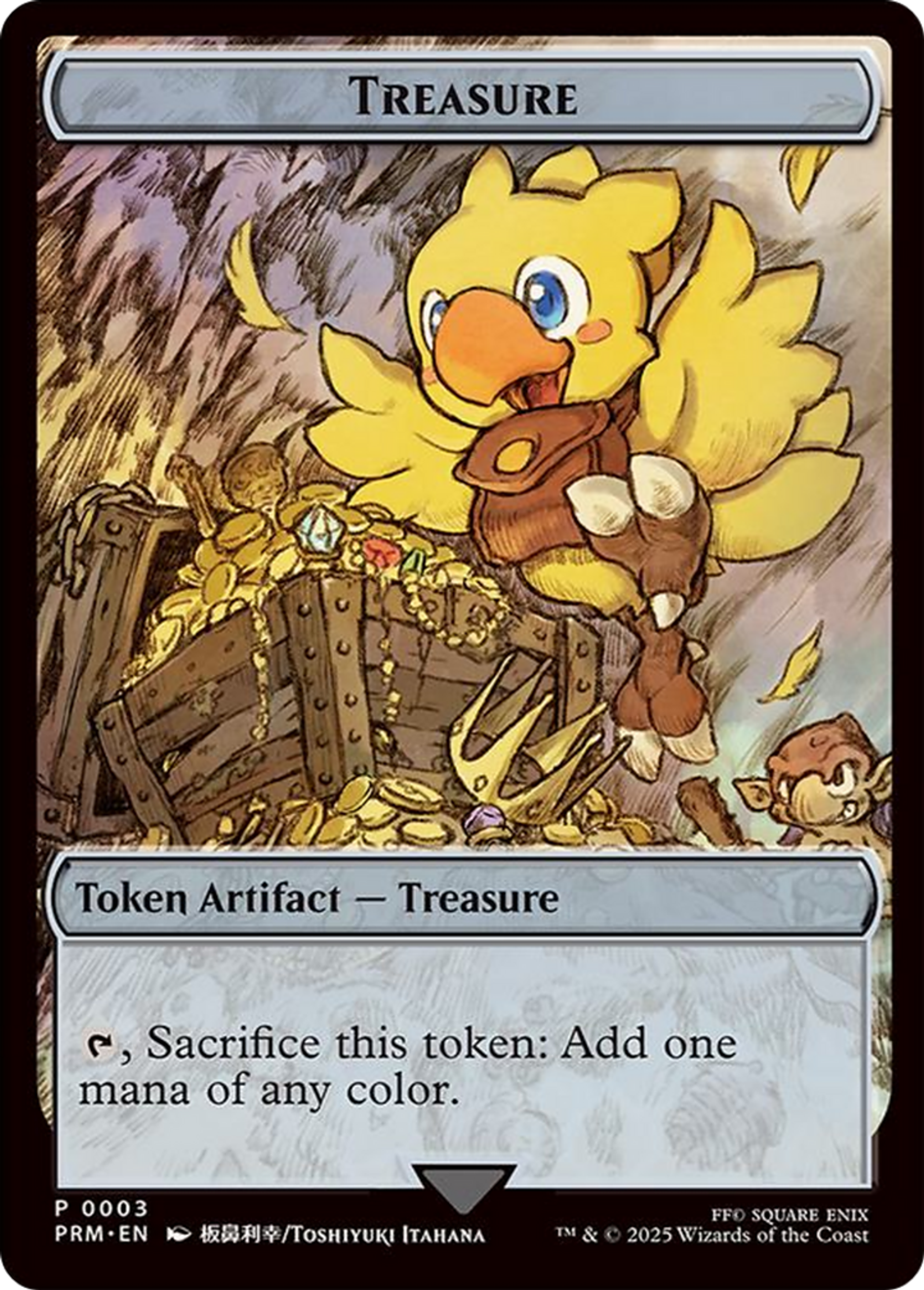 Treasure — FIN Asia WPN Promo Tokens — Magic: The Gathering