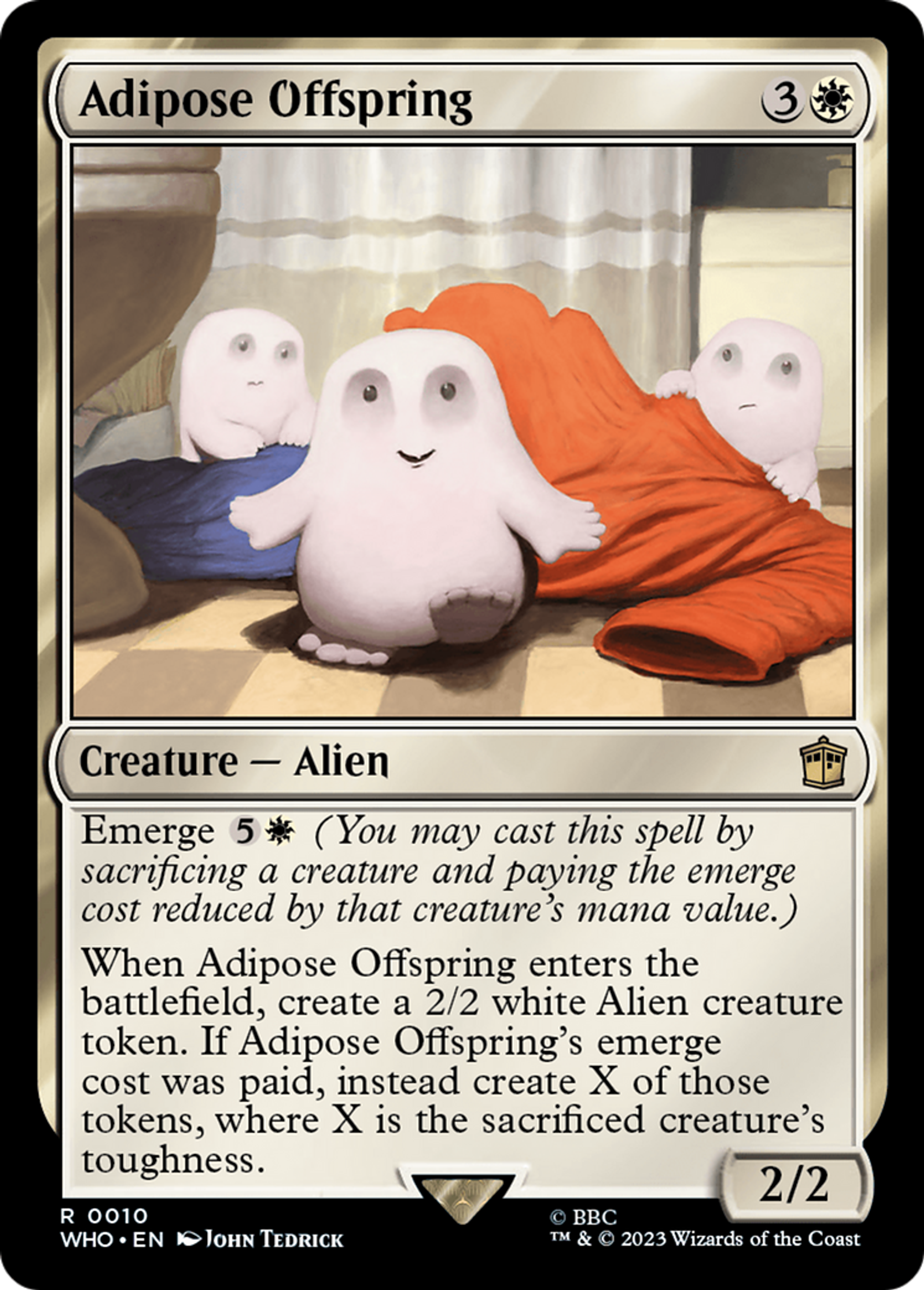 Progéniture adipose — Doctor Who — Magic: The Gathering