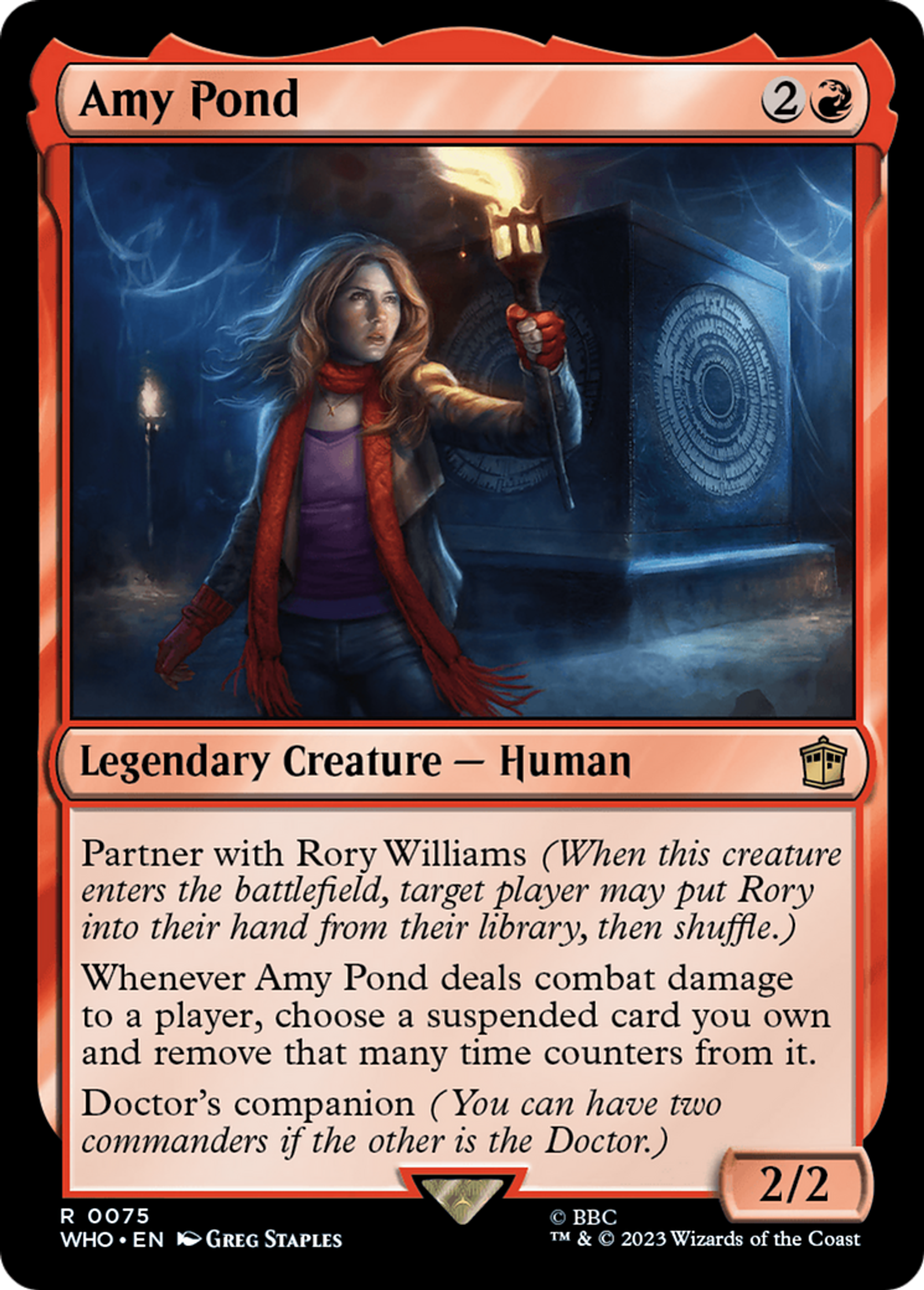 Amy Pond — Doctor Who — Magic: The Gathering