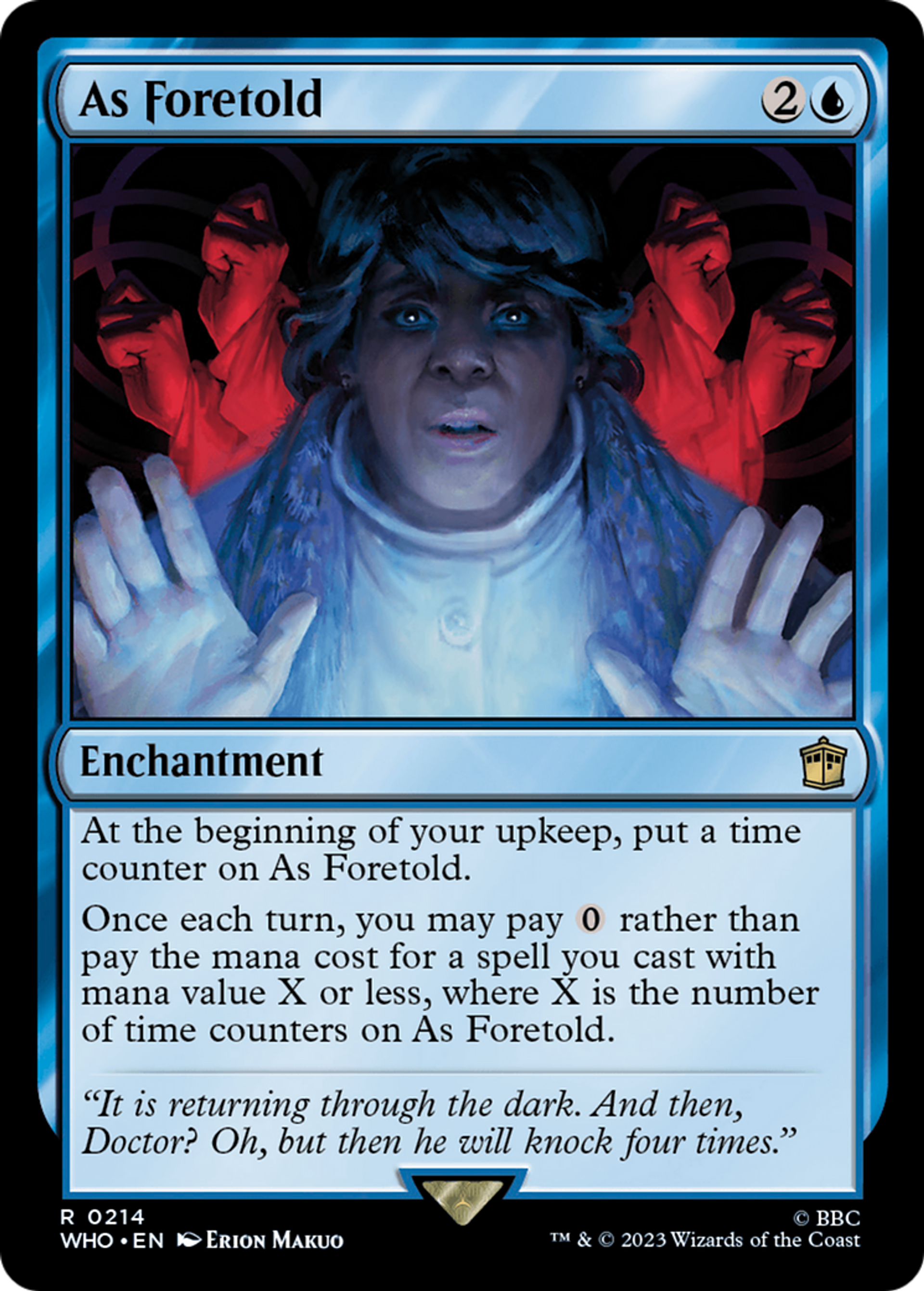 As Foretold — Doctor Who — Magic: The Gathering
