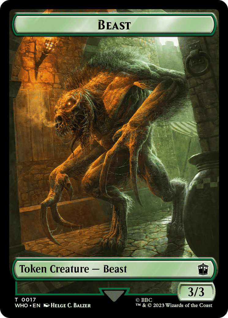 Beast — Doctor Who — Magic: The Gathering