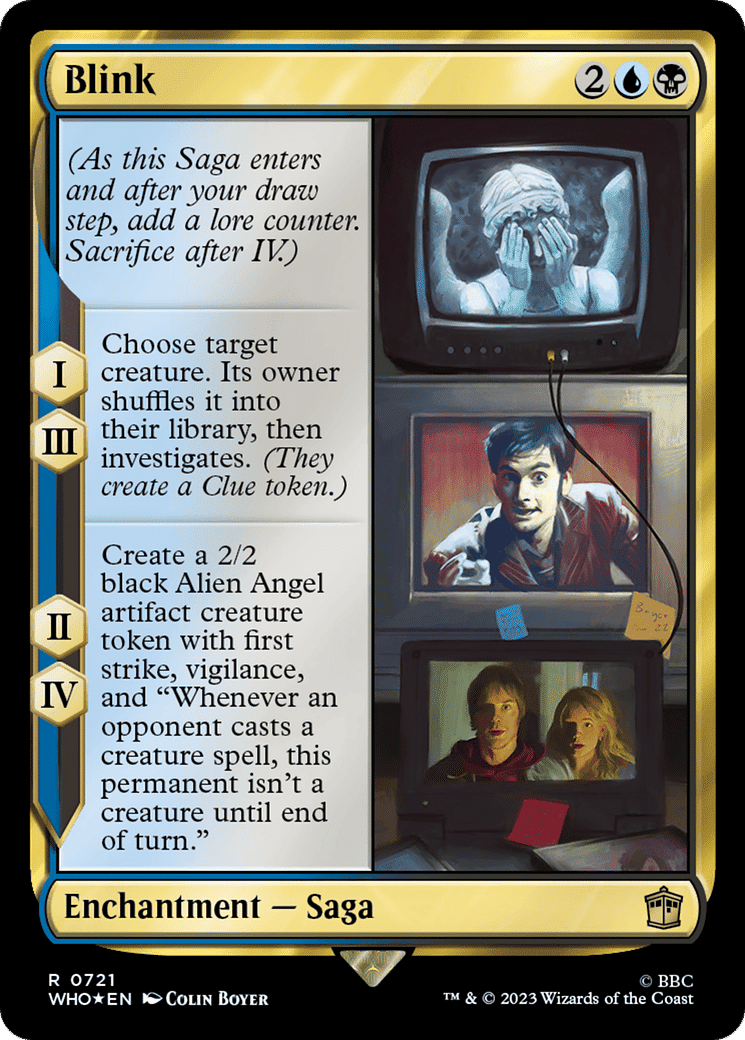 Blink — Doctor Who — Magic: The Gathering