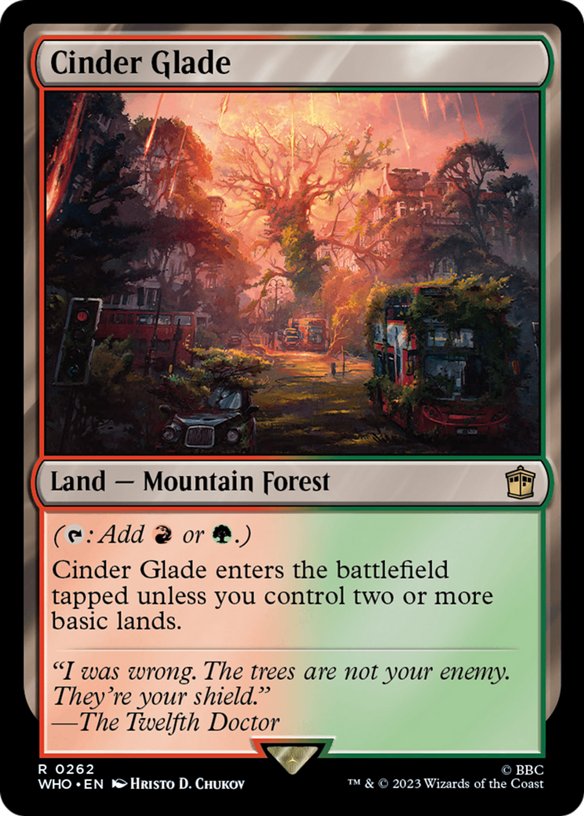 Cinder Glade — Doctor Who — Magic: The Gathering