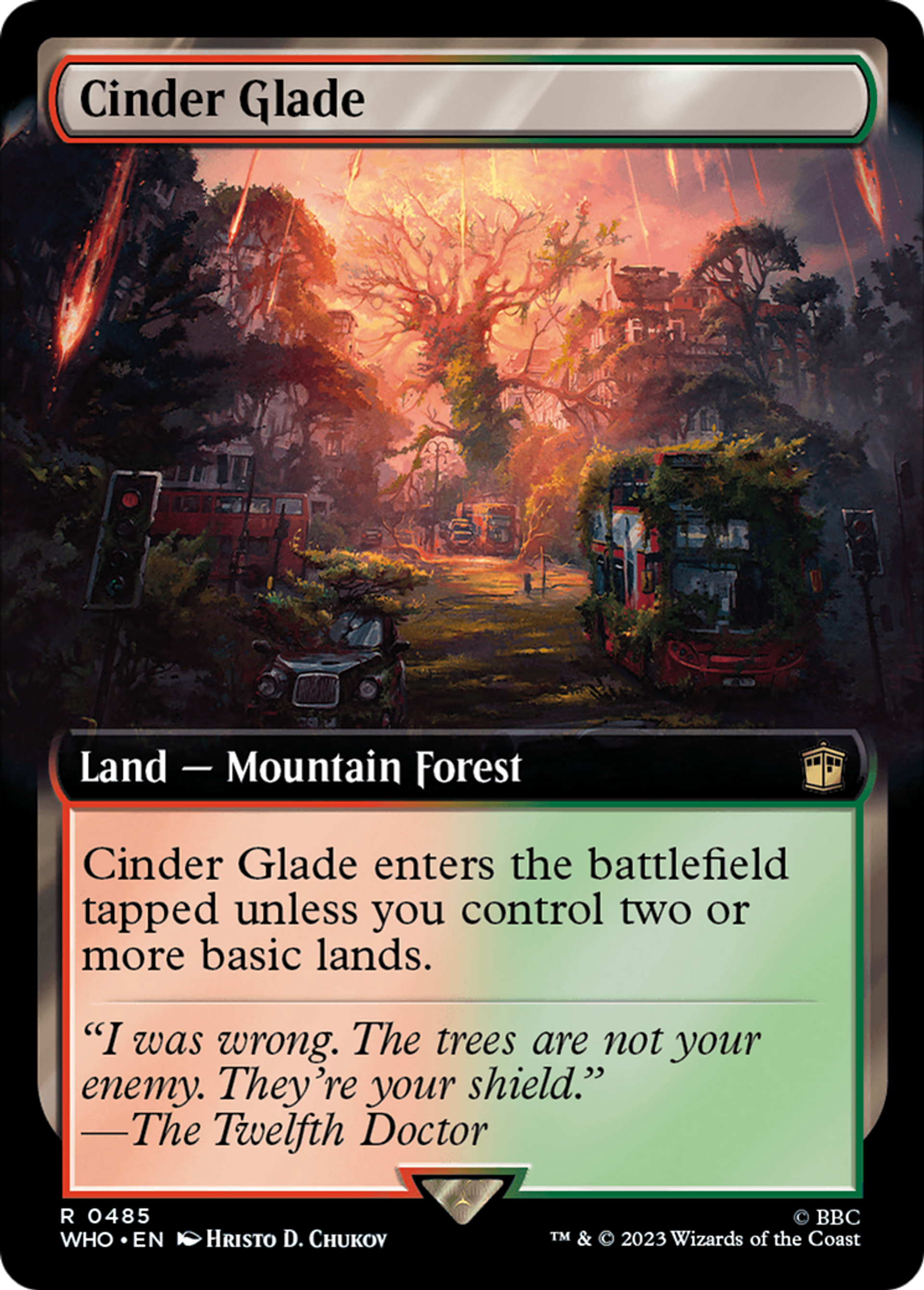 Cinder Glade — Doctor Who — Magic: The Gathering