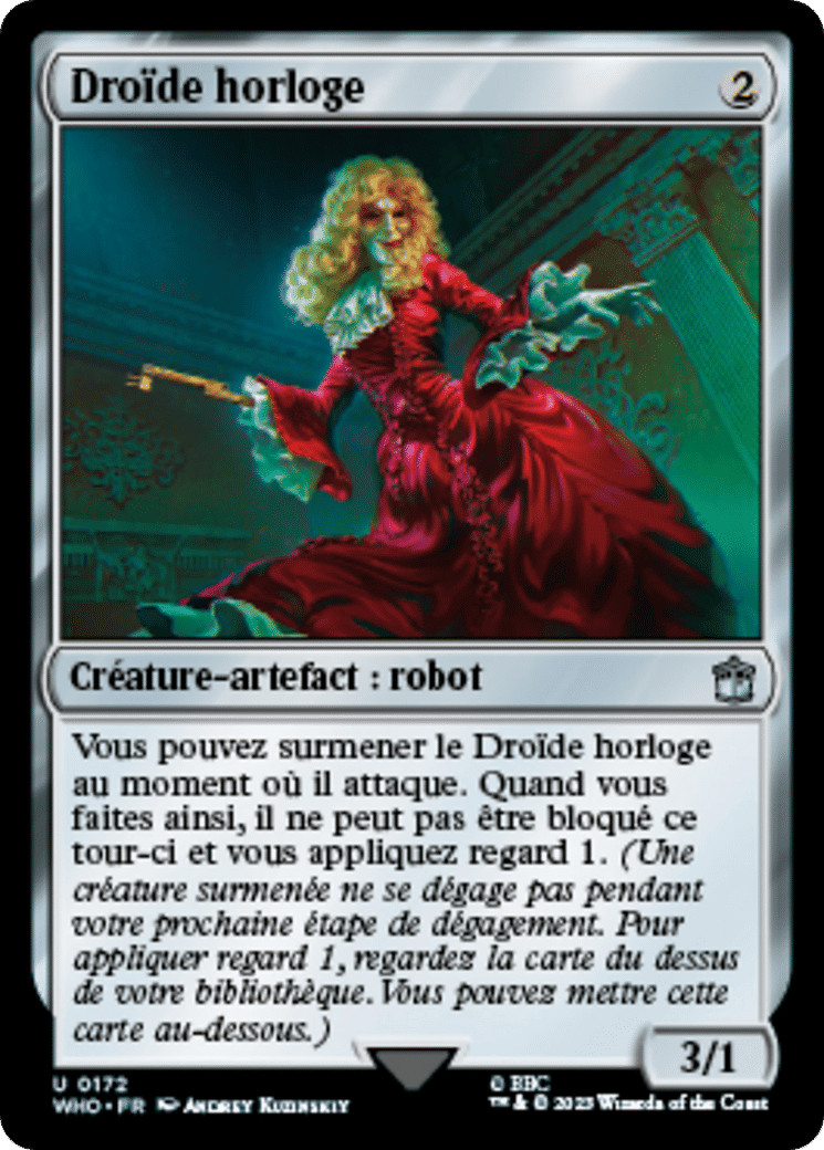 Droïde horloge — Doctor Who — Magic: The Gathering