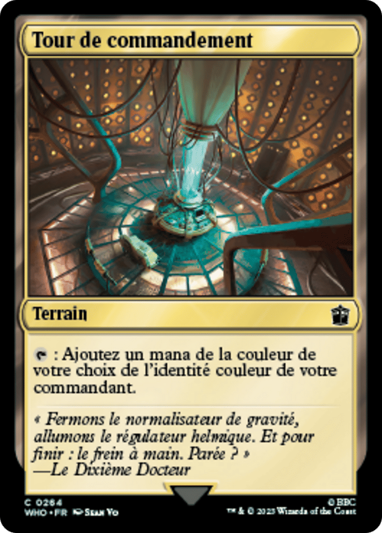 Tour de commandement — Doctor Who — Magic: The Gathering