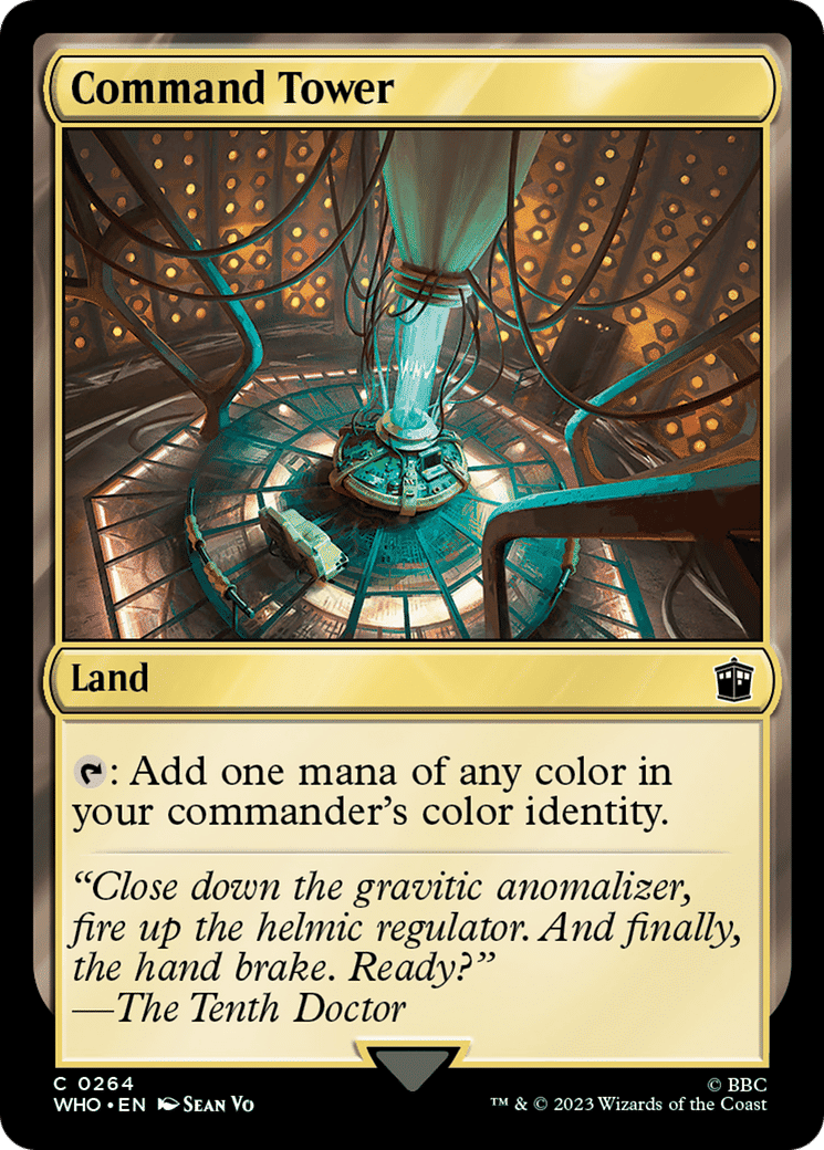 Command Tower — Doctor Who — Magic: The Gathering