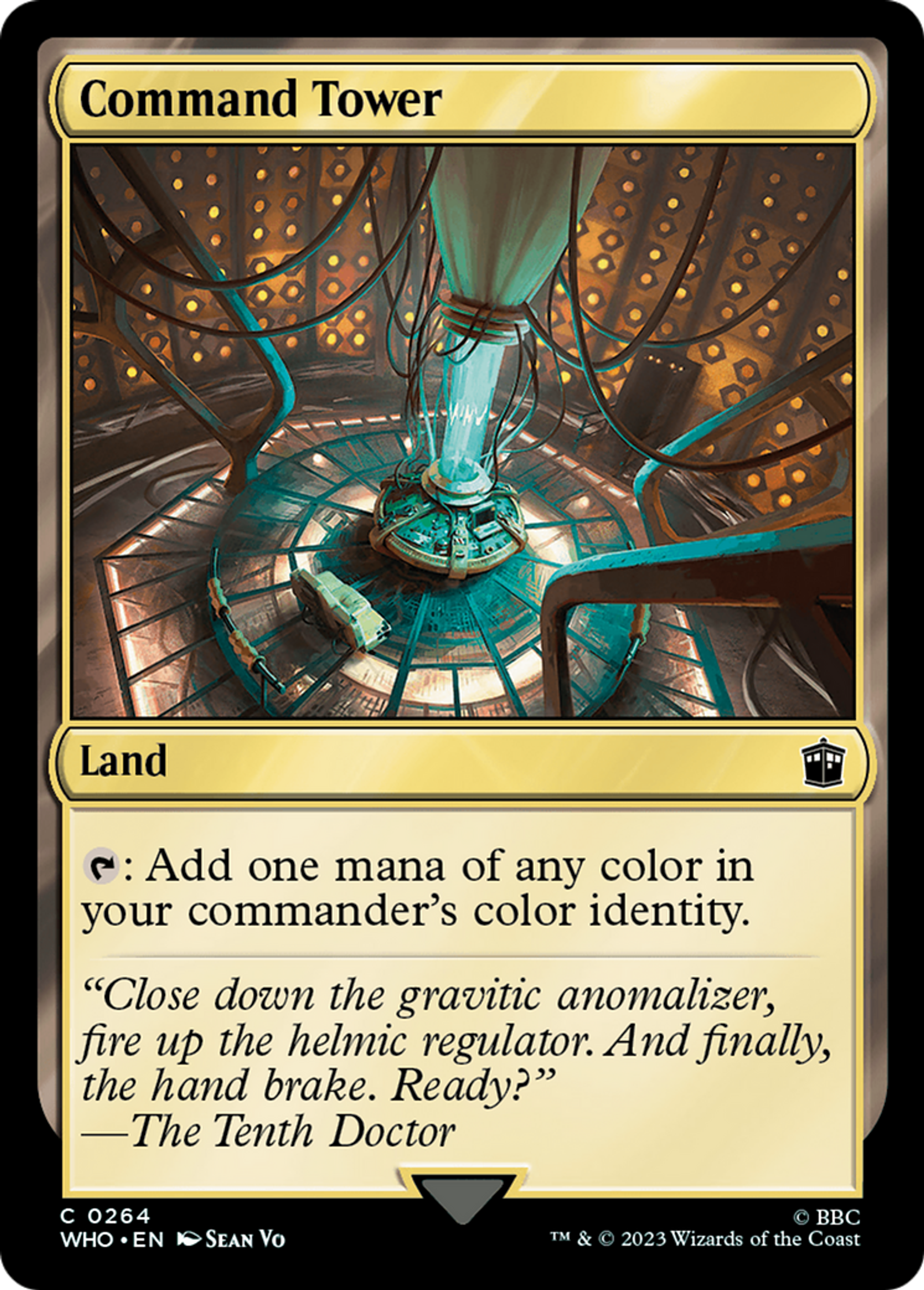 Tour de commandement — Doctor Who — Magic: The Gathering