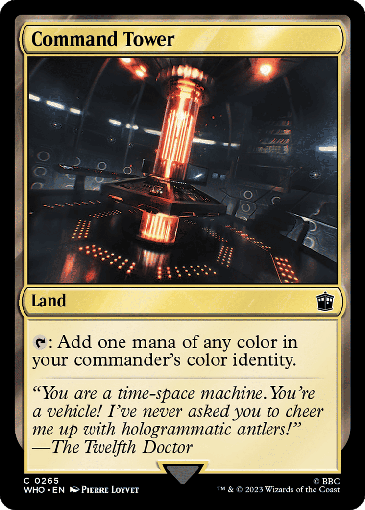 Command Tower — Doctor Who — Magic: The Gathering