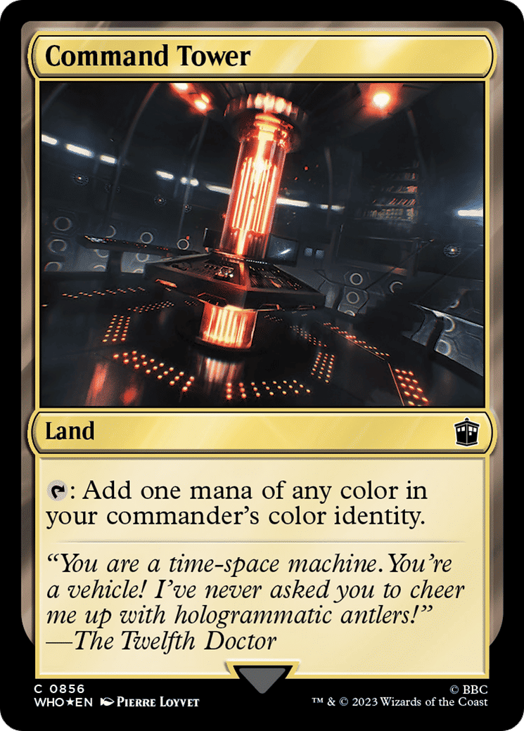 Command Tower — Doctor Who — Magic: The Gathering